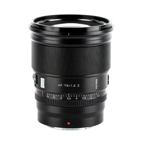 Lens AF 75mm F/1.2 Pro Z DX with Nikon Z mount