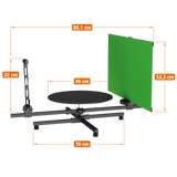 360 turntable rig