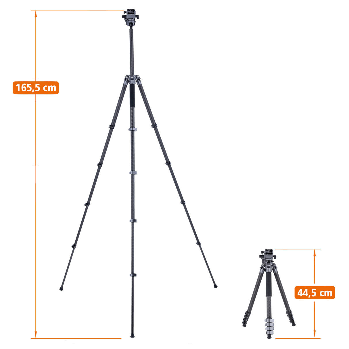 Easy Traveler Carbon Video Tripod