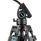 V9i professional video tripod