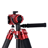 B-stock:easy traveler xl carbon video tripod red