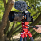 B-stock:easy traveler xl carbon video tripod red