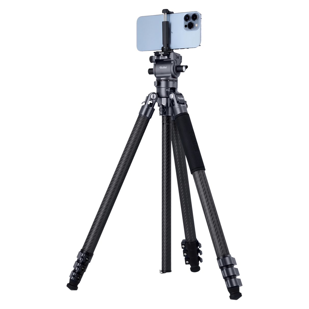 B-stock:easy traveler xl carbon video tripod gray