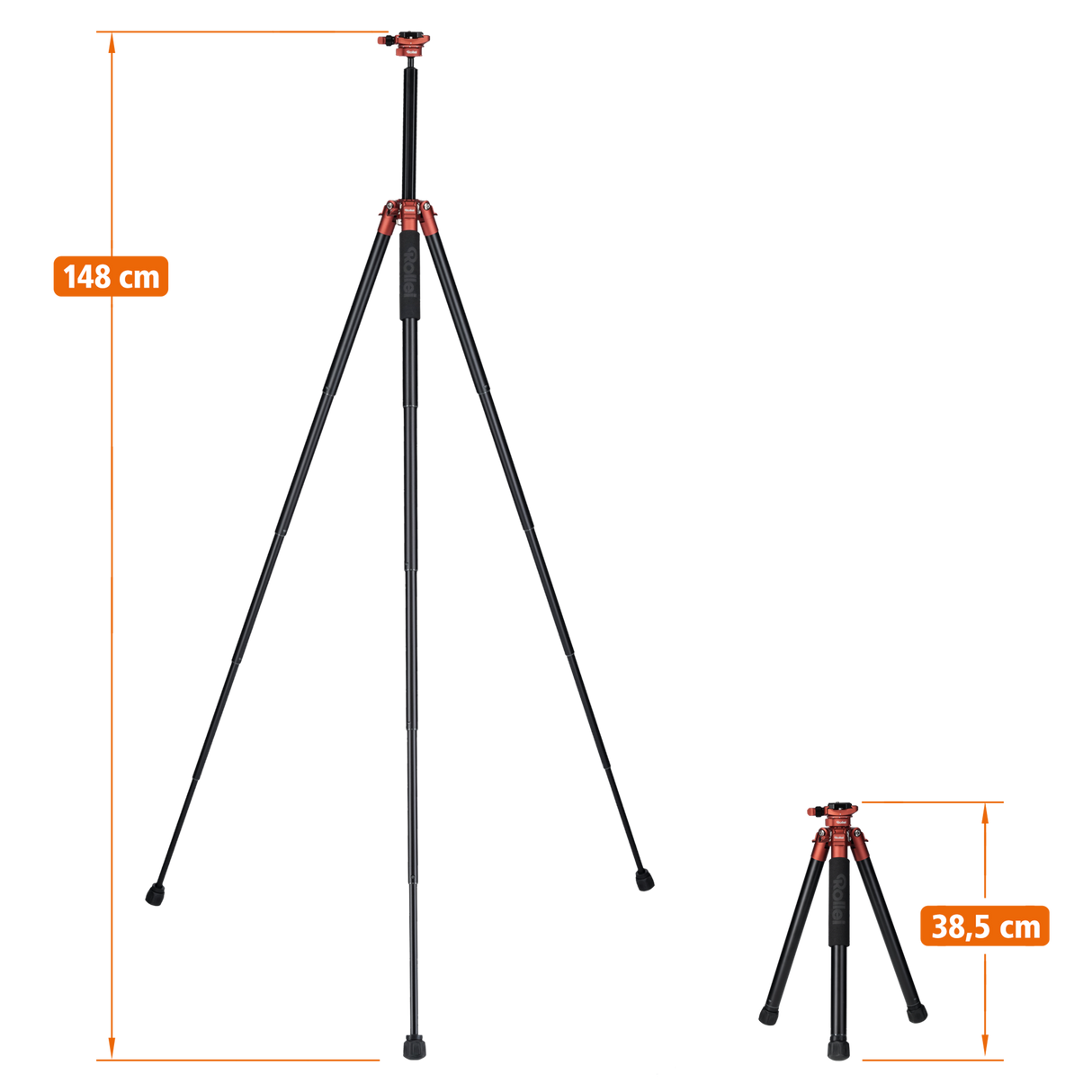 City traveler mark ii - aluminum tripod