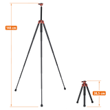 City traveler mark ii - aluminum tripod