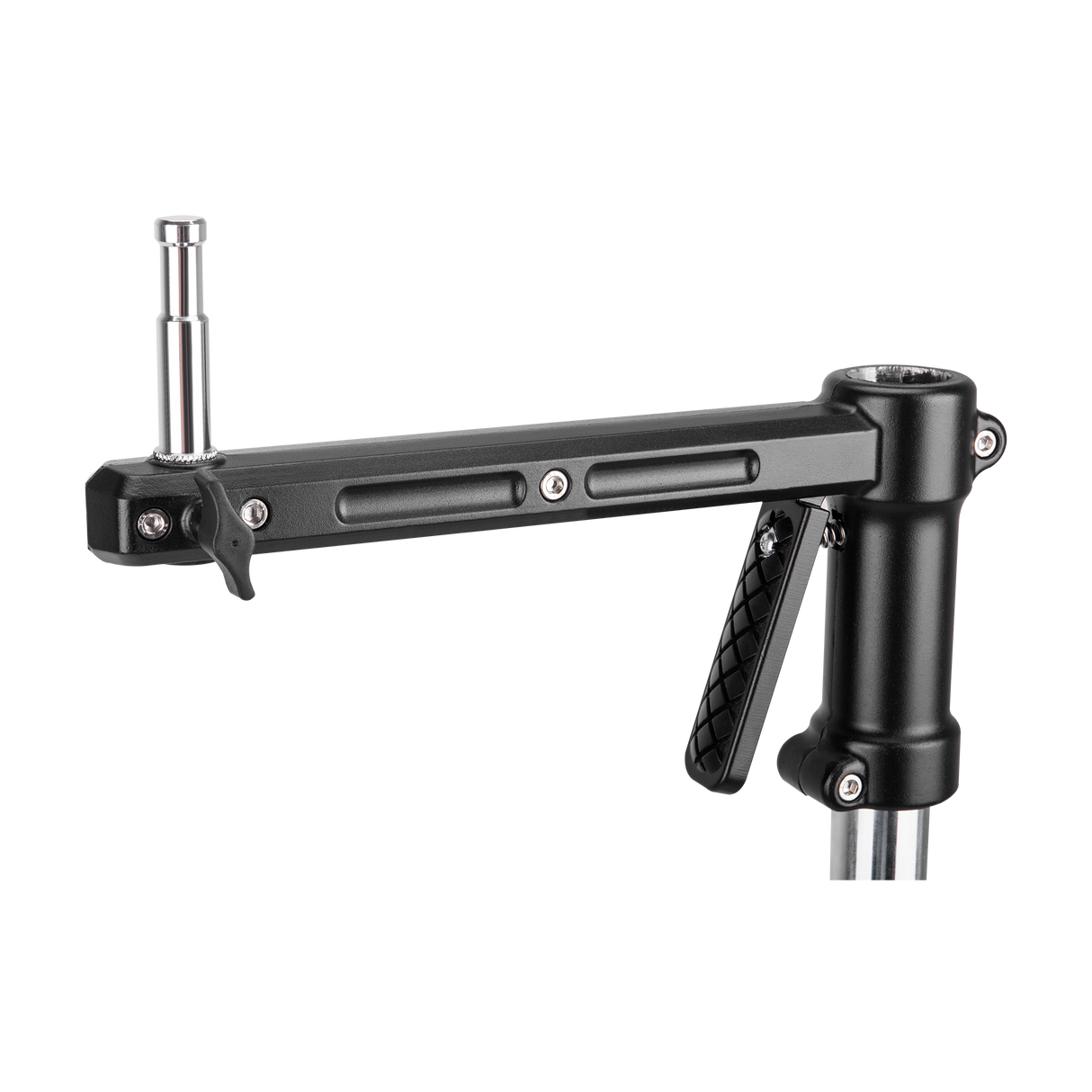 Mobile tripod with sliding arm