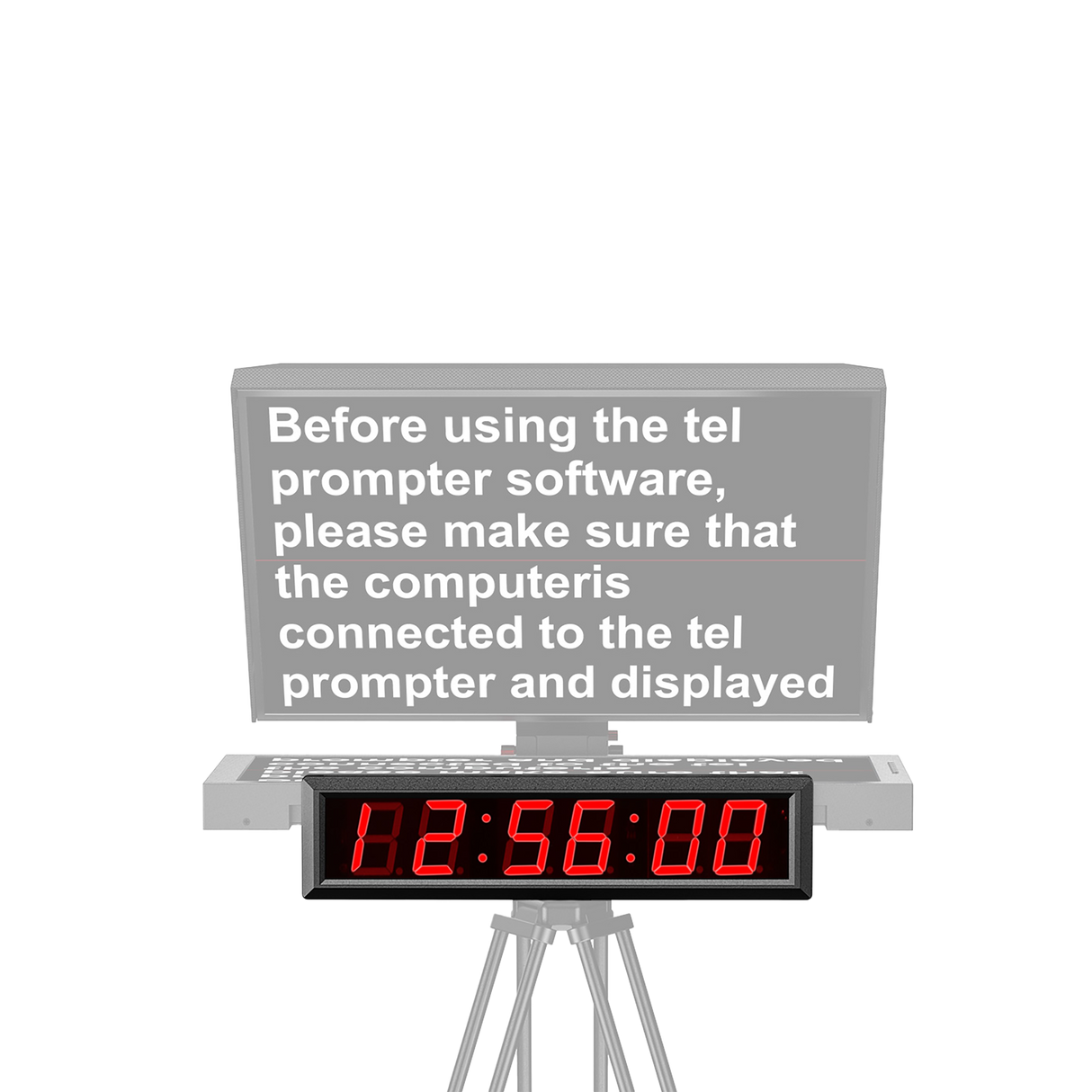 DesView BG200 | Timer for teleprompter of the DT series