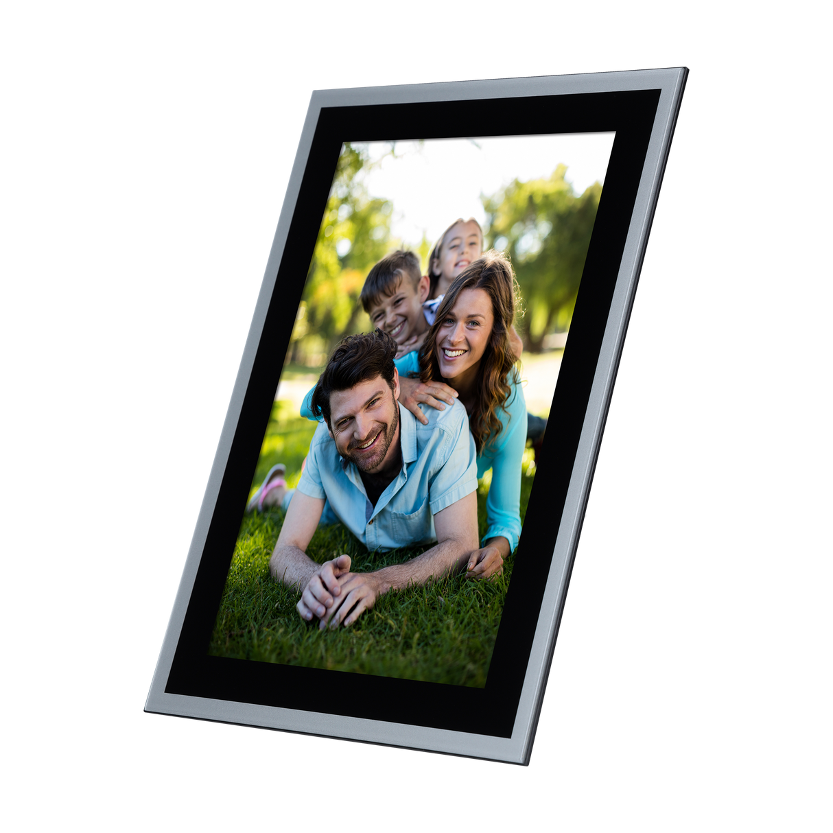 Smart Frame WiFi 102 Silver - Digital picture frame