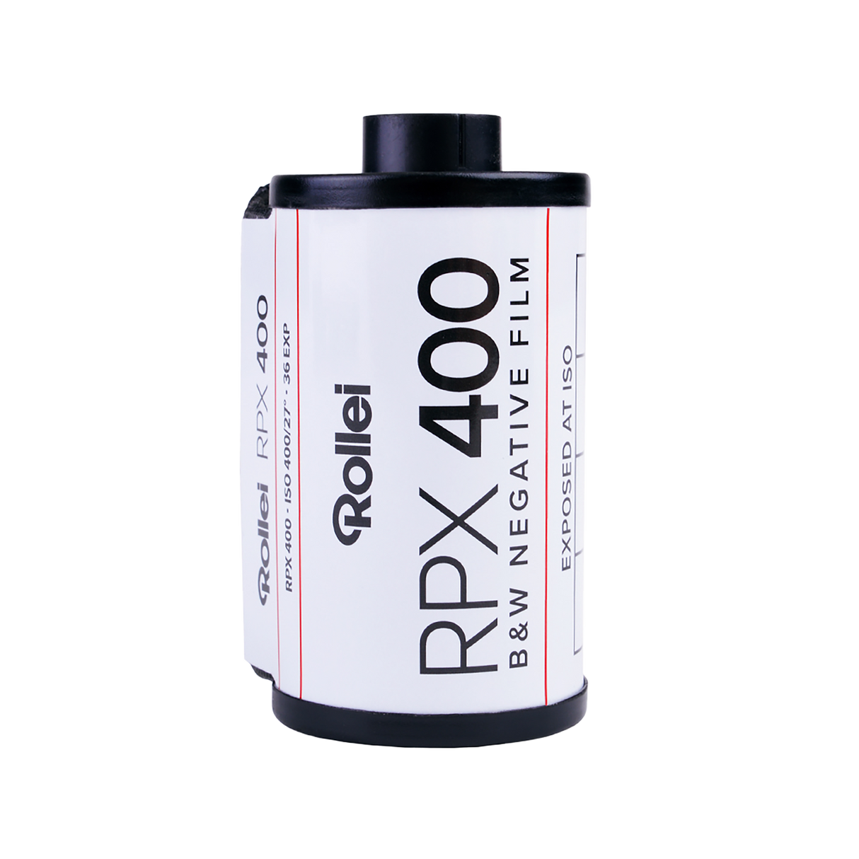 RPX black and white negative film | 35 mm | 36 recordings | ISO 25/100/400