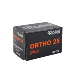 Ortho 25 Plus black and white negative film | 35 mm | 36 recordings | ISO 25