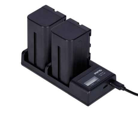 Charger | For NP-F batteries | Dual charger