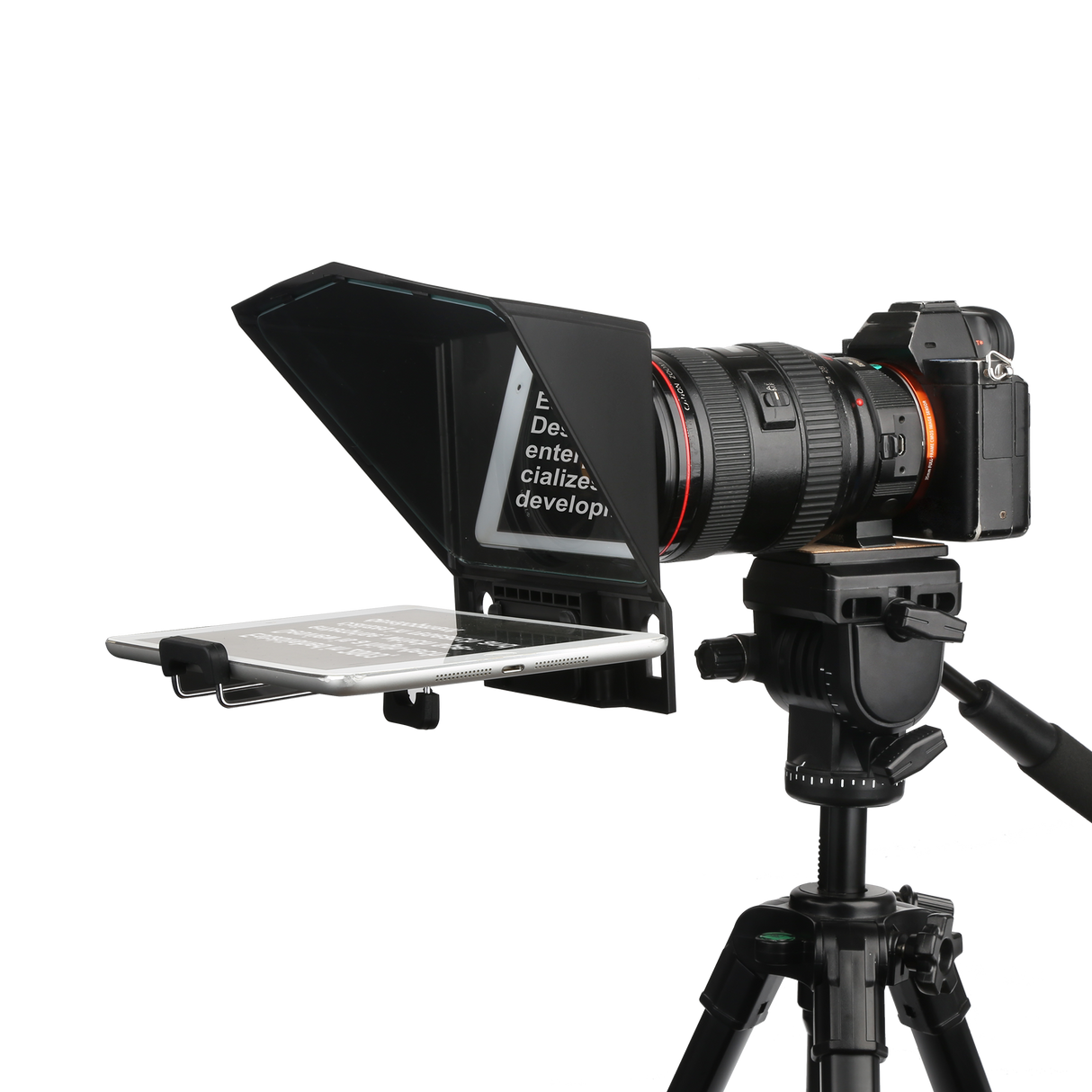 Desview T2 - Teleprompter for 8"Smartphones & Tablets