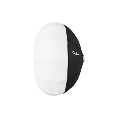 Rollei Licht Quick-Ball-Softbox mit Lichtkontrollvorhang